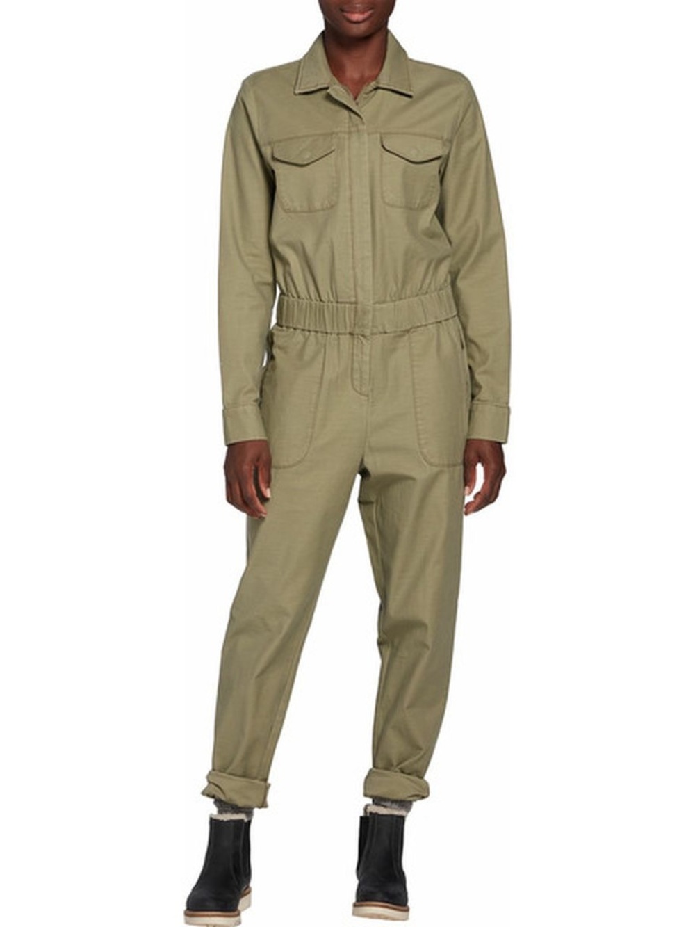 ⛰️ Alpine Design Traveler Jumpsuit Light Olive Utility Small